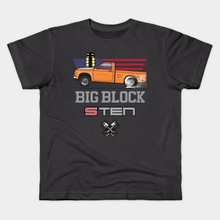 Big Block Orange Kids T-Shirt